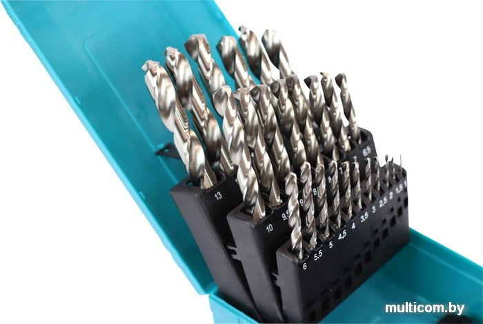 Total HSS Twist Drill Bits Set 25 pcs