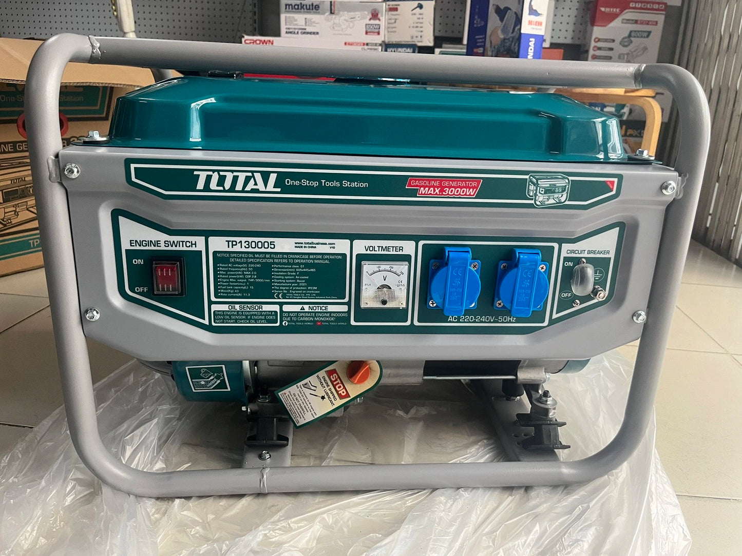 TOTAL GASOLINE GENERATOR 3000W