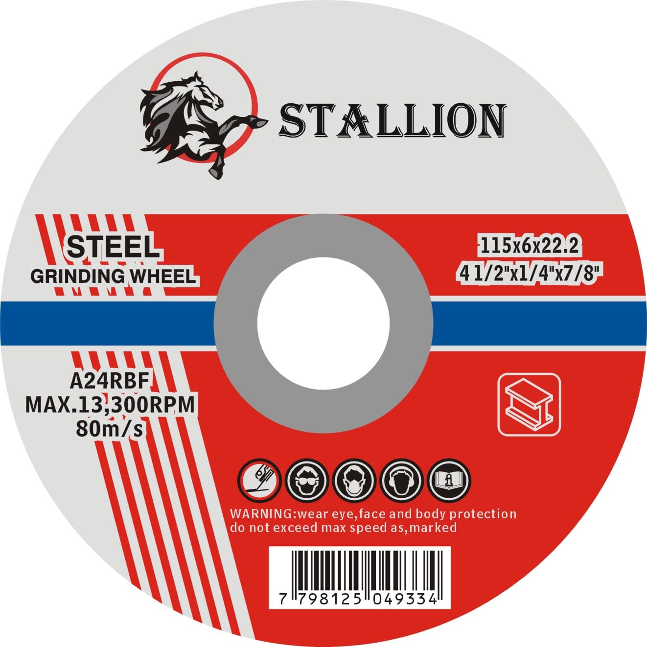 Stallion 115mm Cutting & Grinding Discs