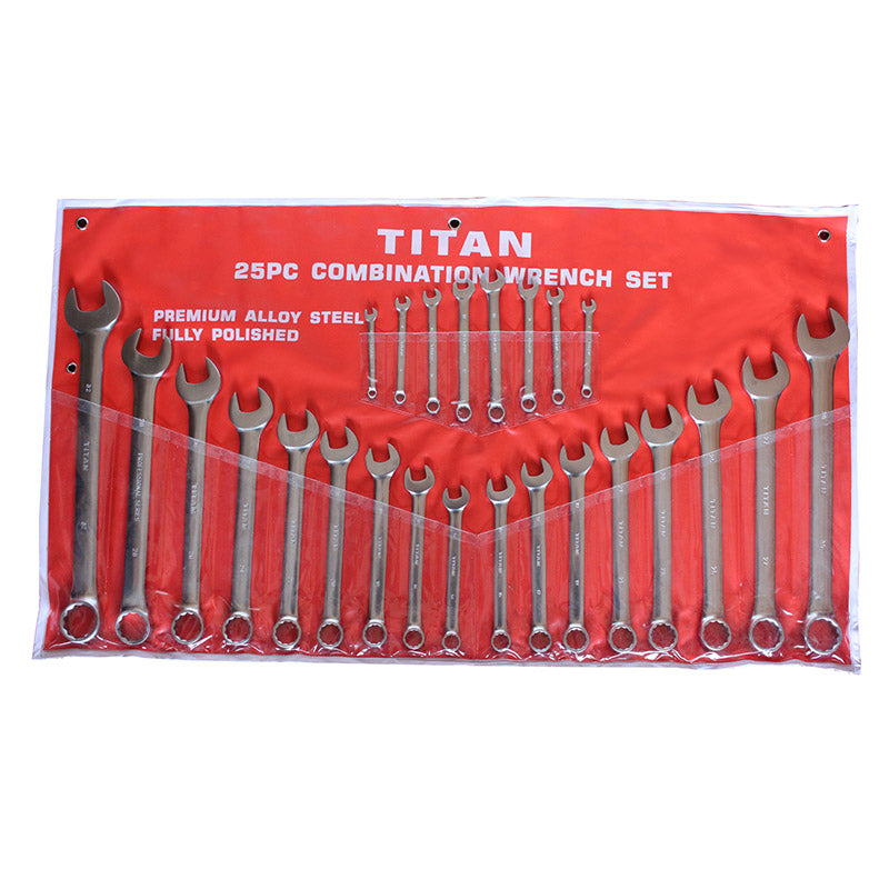 SET COMBINATION WRENCH 25PC 6-32MM