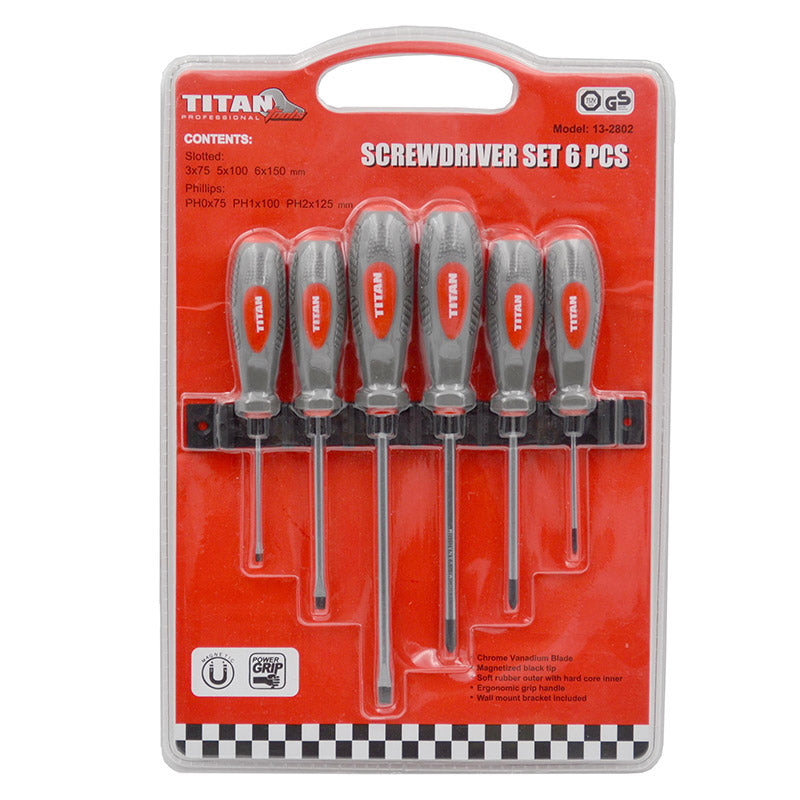 SET SCREWDRIVER 6PC CRV