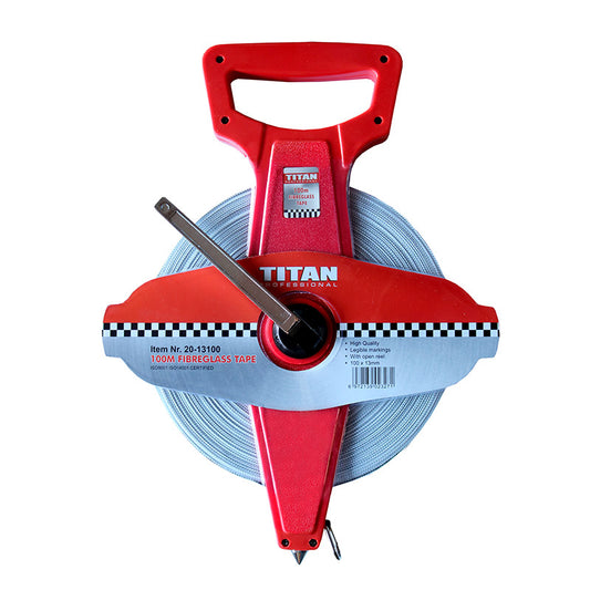 TAPE  MEASURE FIBREGLASS 100MX13MM