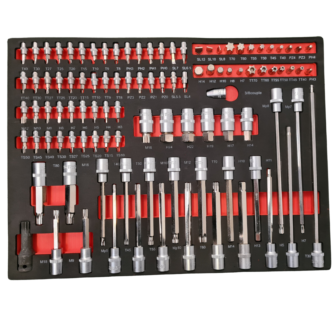 Stallion Tool Set Allen Key Sockets 102P