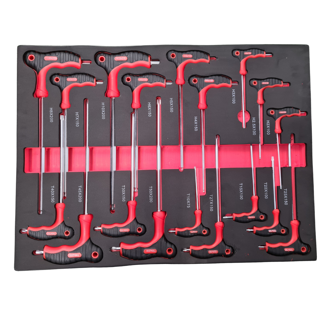 Stallion Tool Set T-Handle Allen Key 18P