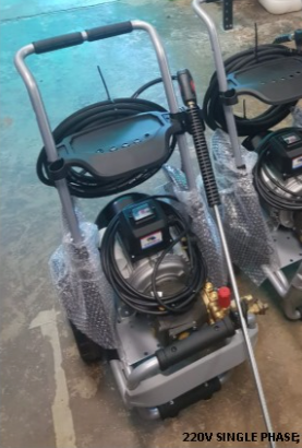 PRESSURE WASHER 120BAR 12L/MIN 220V INDUSTRIAL