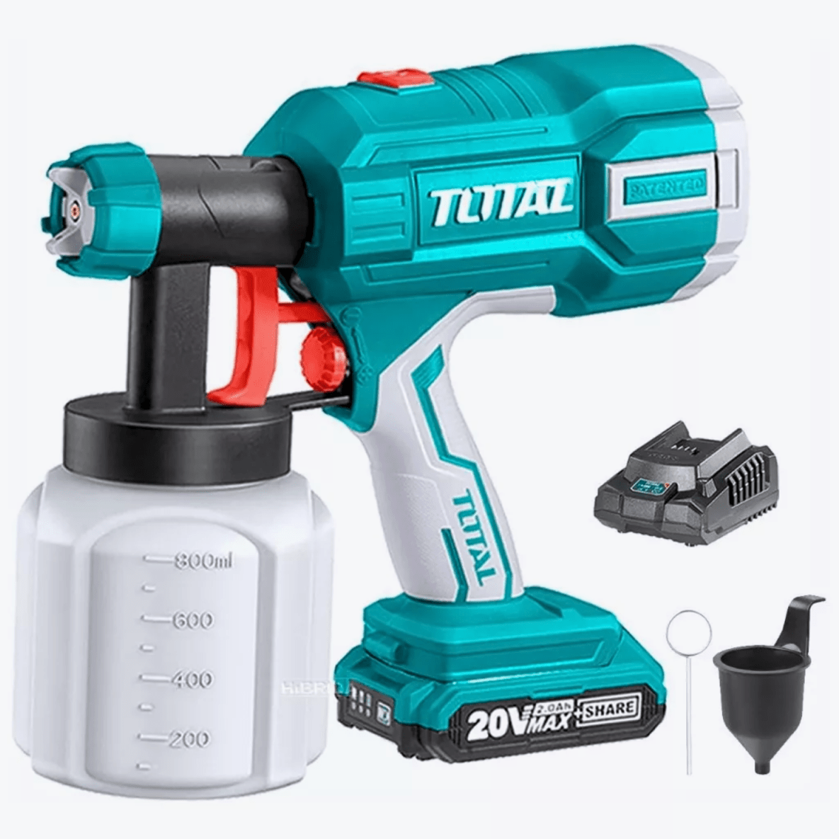 LITHIUM-ION SPRAY GUN TOTAL