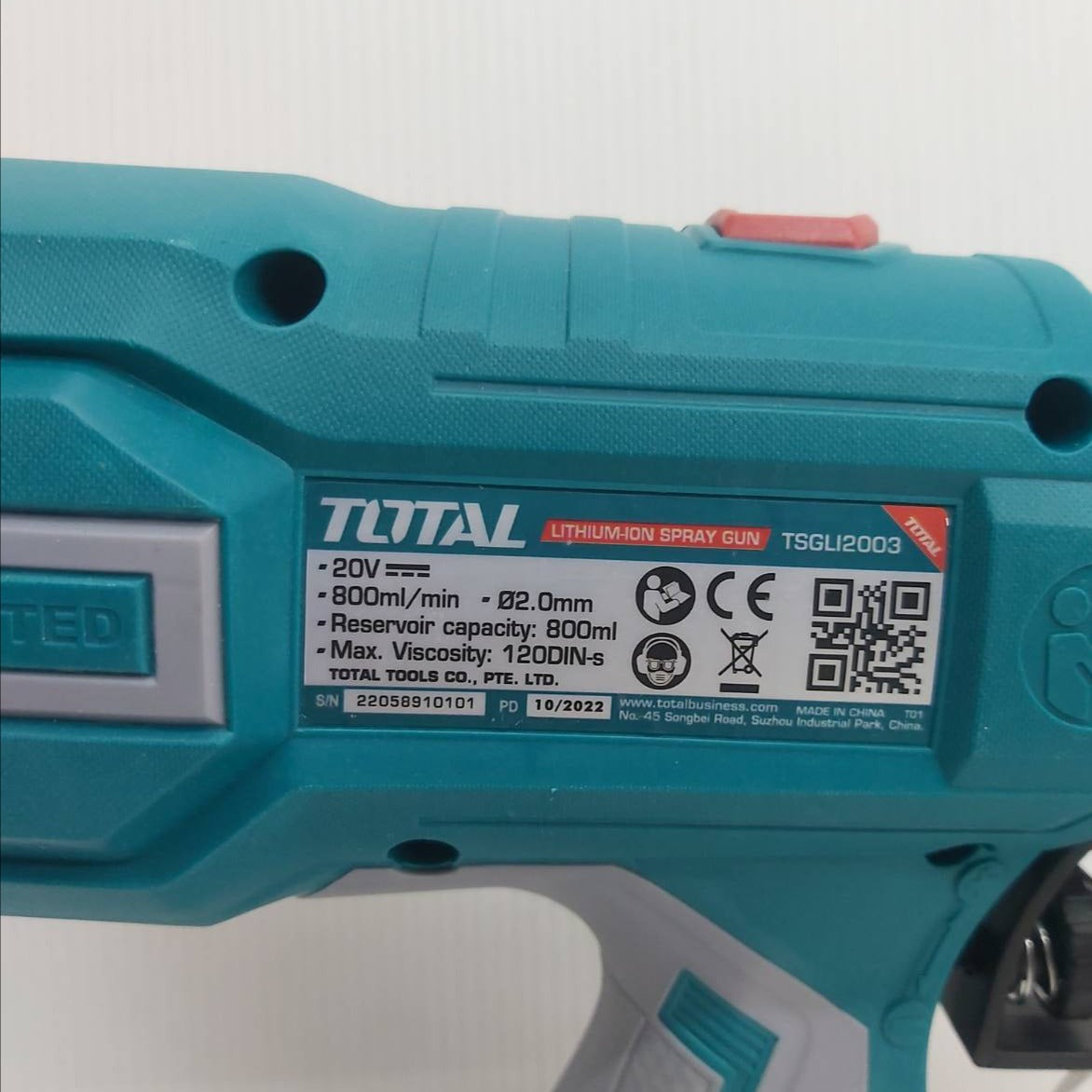 Lithium-Ion Spray Gun Total