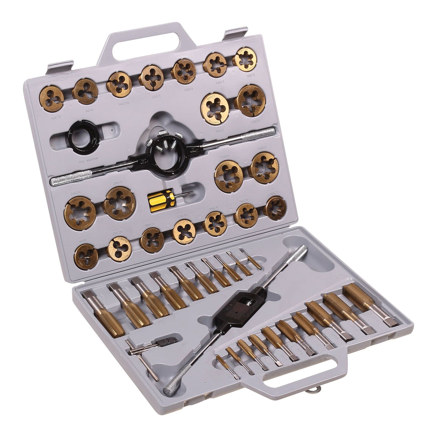 45 PIECE A/STEEL TAP & DIE SET