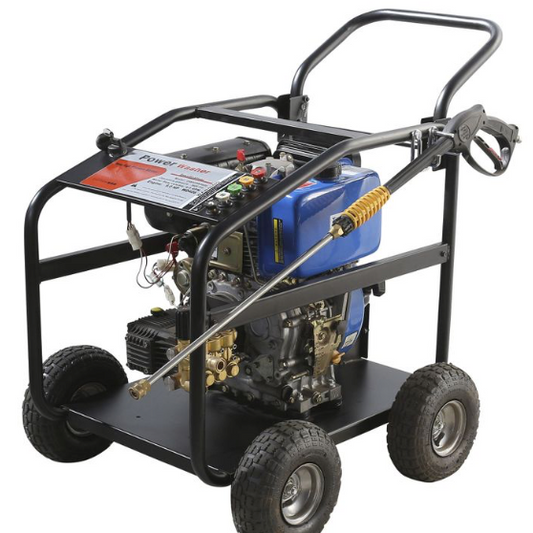 HIGH PRESSURE WASHER 3 600 PSI DIESEL WITH ELECTRIC START