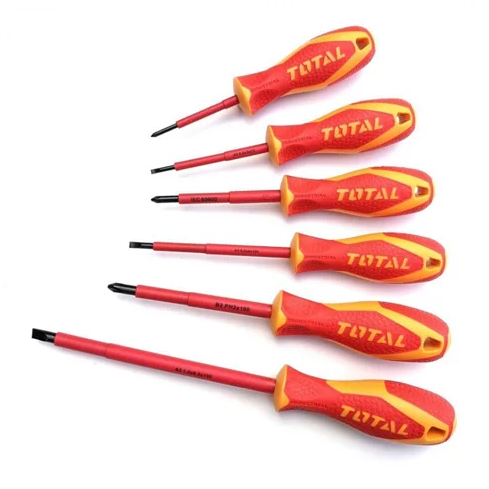 6 PCS INSULATED SCREWDRIVER SET TOTAL