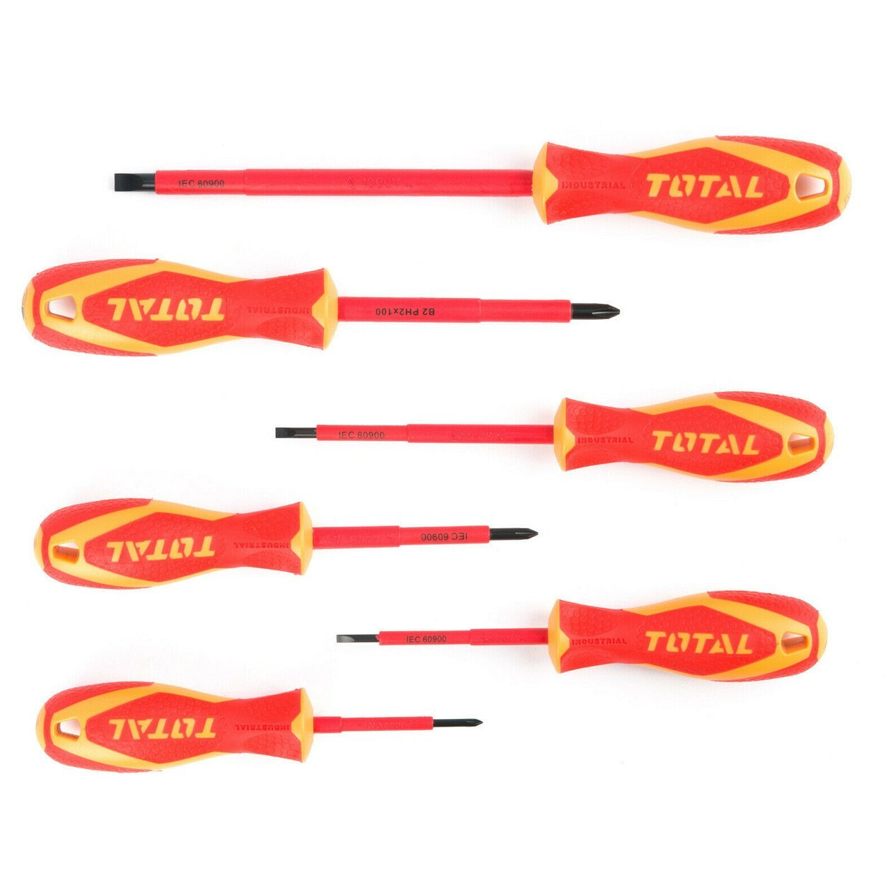 6 PCS INSULATED SCREWDRIVER SET TOTAL