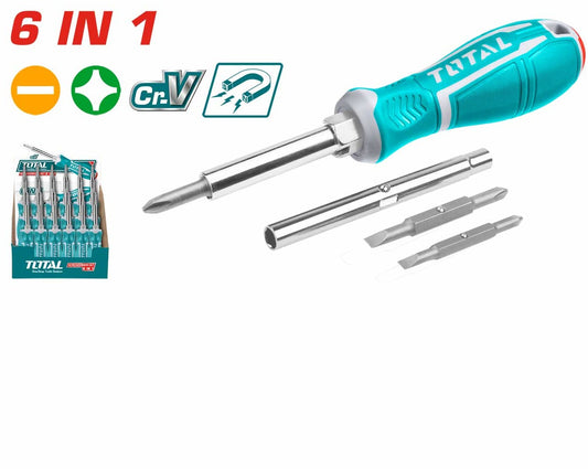 6 IN 1 SCREWDRIVER SET TOTAL