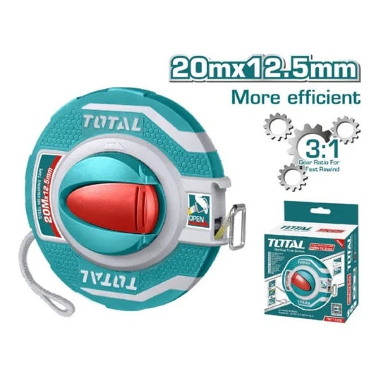 STEEL MEASURING TAPE 20MX12.5MM TOTAL