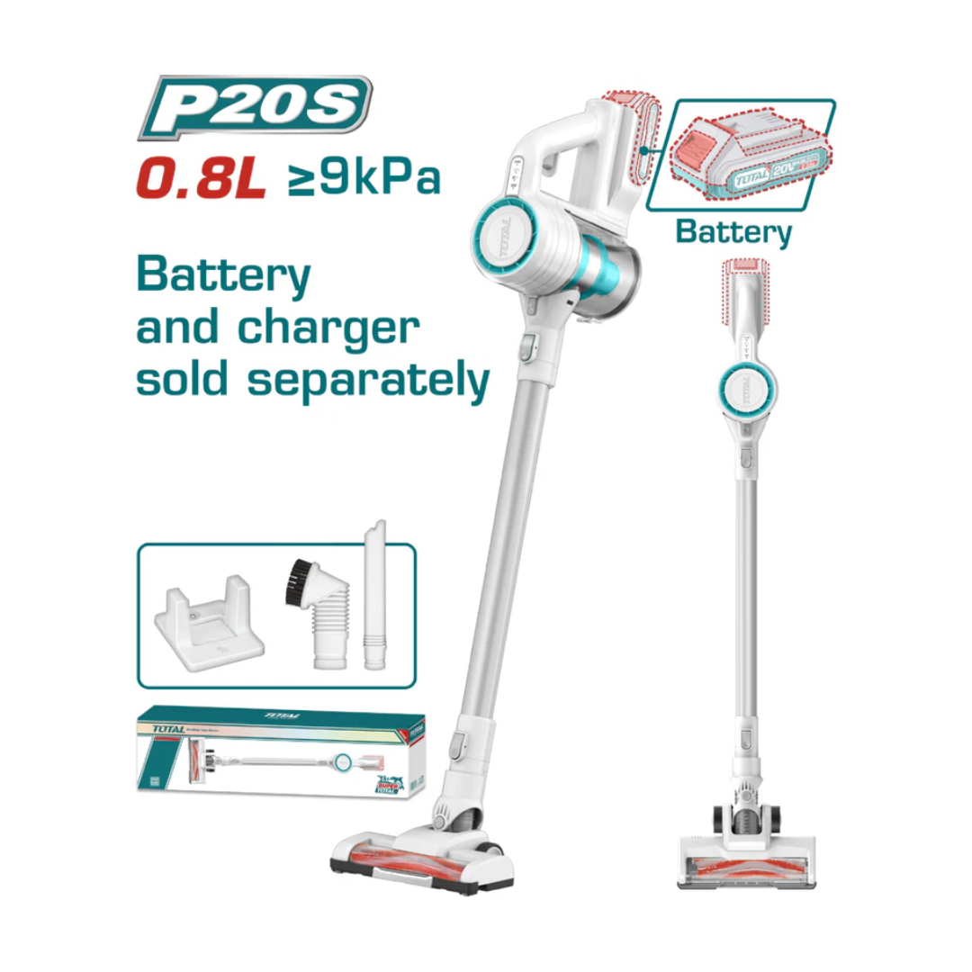 TOTAL 20V SOLO VACCUM CLEANER 0.8L