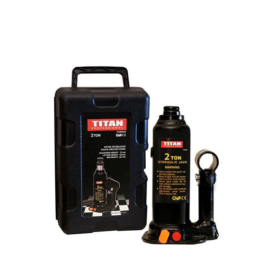 TITAN BOTTLE JACK 2TON IN PLASTIC CASE