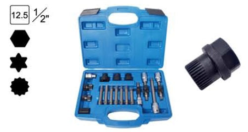 Alternator Socket Set 18 Piece