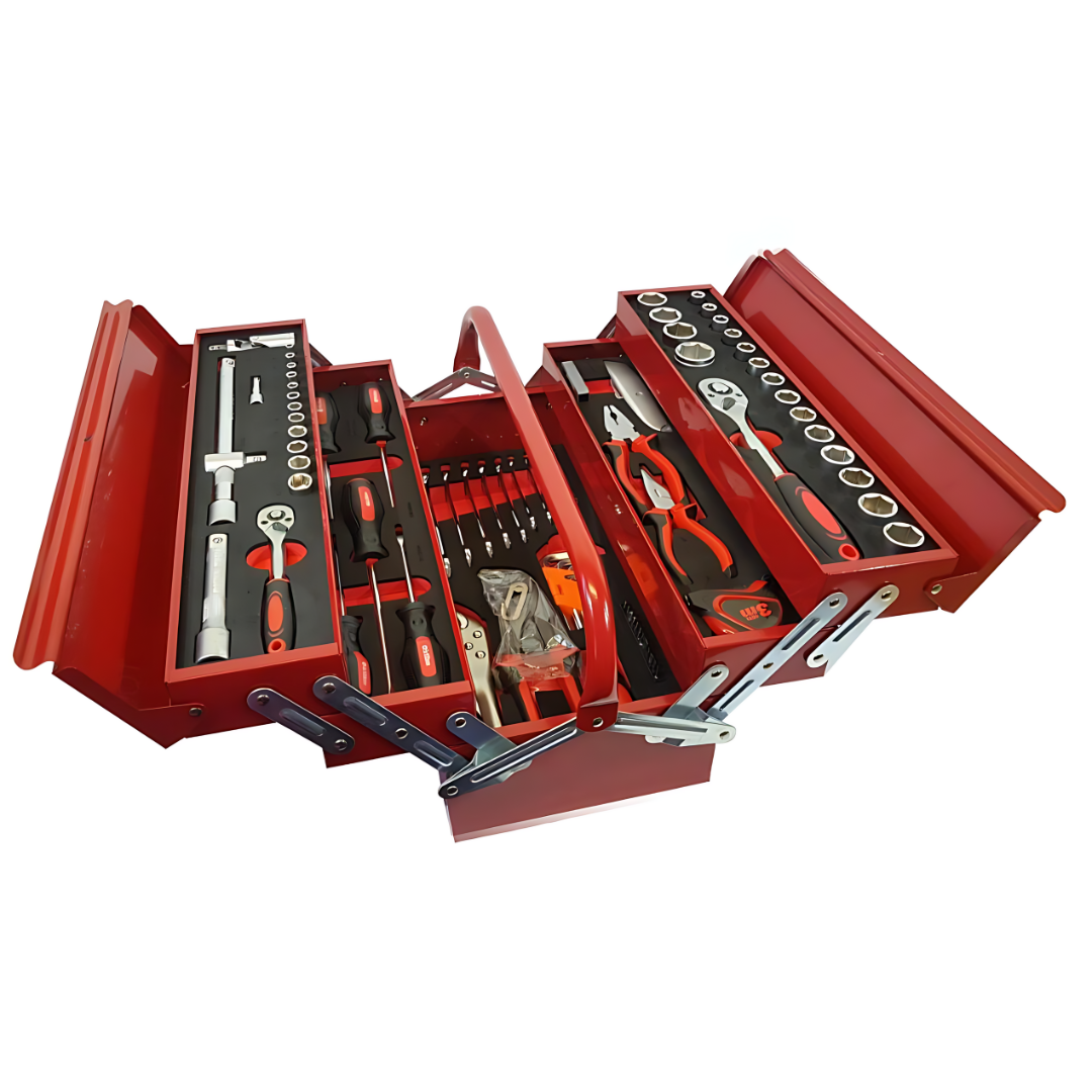 TOOLBOX 5 TIER 86pc EUROTOOL