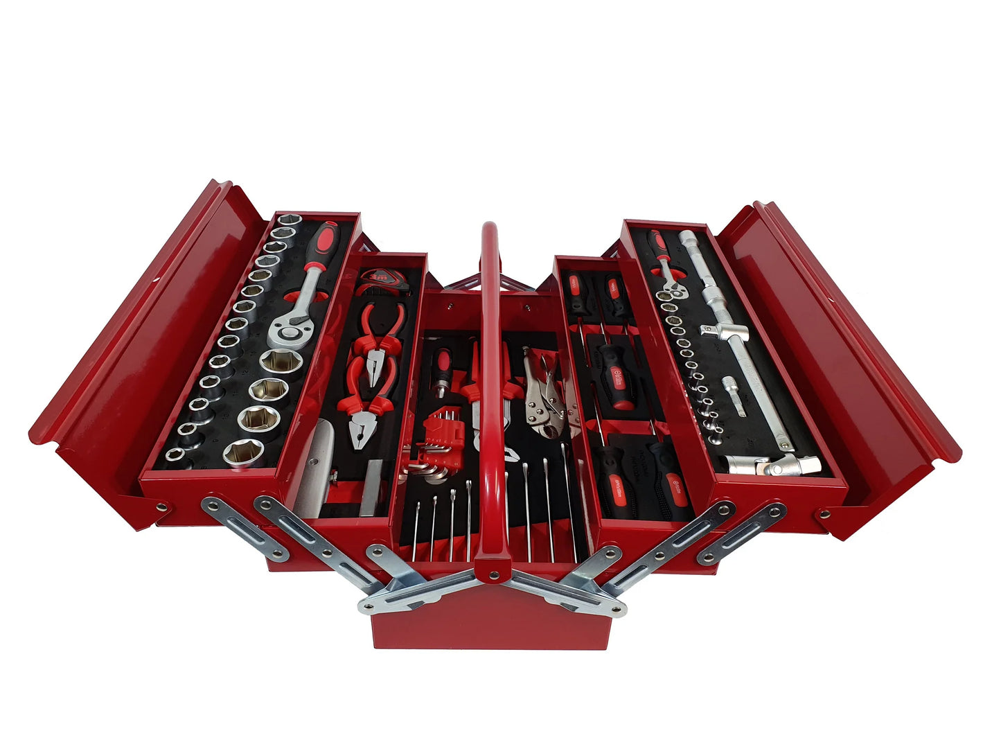 TOOLBOX 5 TIER 86pc EUROTOOL