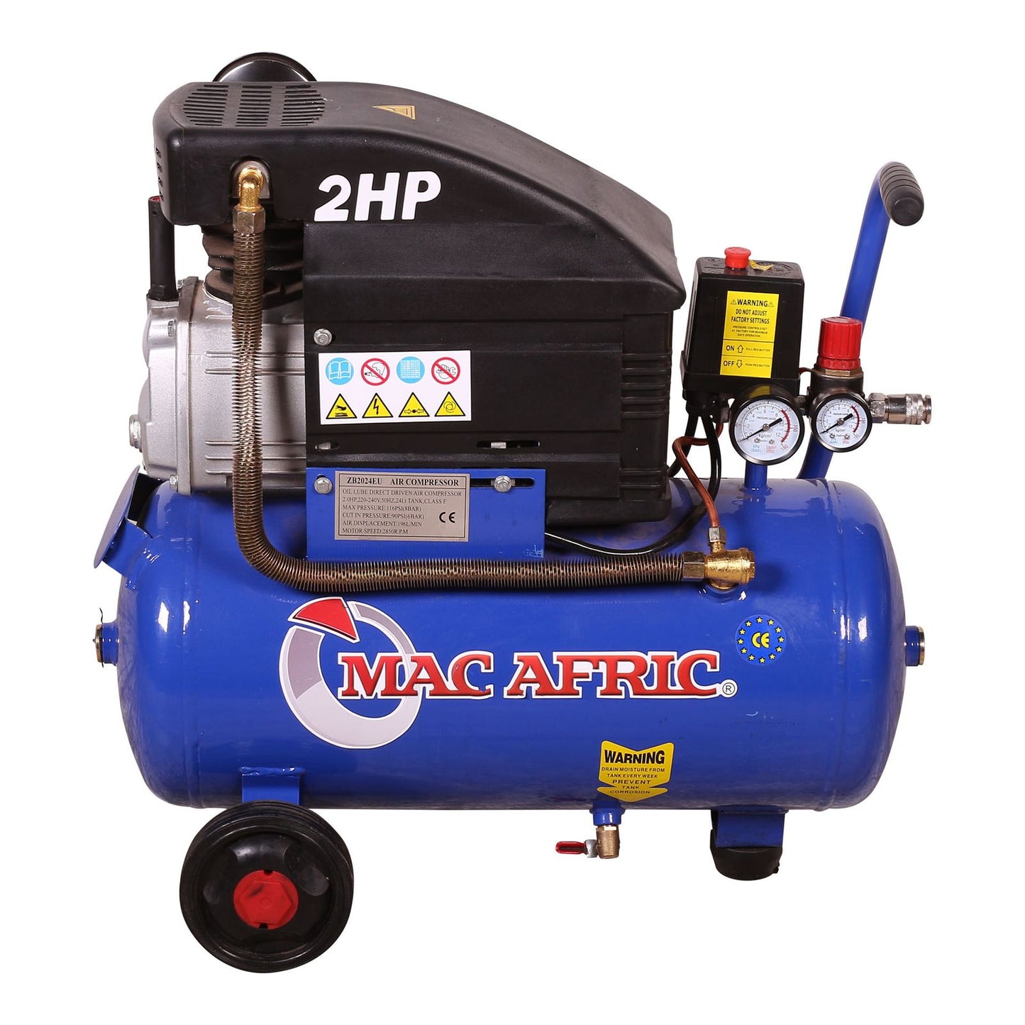 50 LITRE 1.5 KW (2 HP) 230 V DIRECT DRIVE