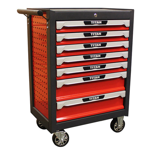 TOOL TROLLEY - 7 DRAWER WITHOUT TOOLS