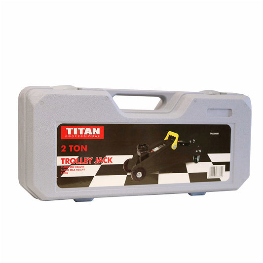 Titan Trolley Jack 2 Ton In Case