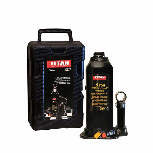 Titan Bottle Jack 3 Ton In case