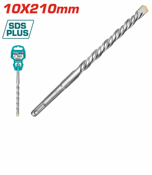 Total SDS Plus Hammer Drill Bit 10 X 210mm