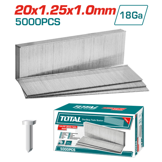 Total 18 Gauge Brad Nail 20mm