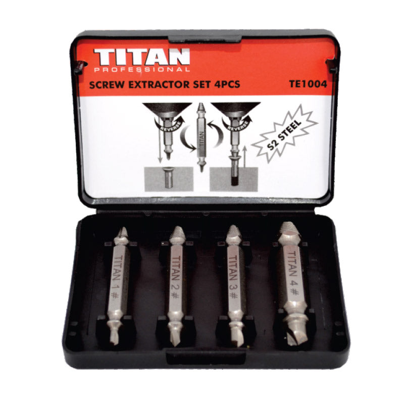 SET SCREW EXTRACTOR 4PC