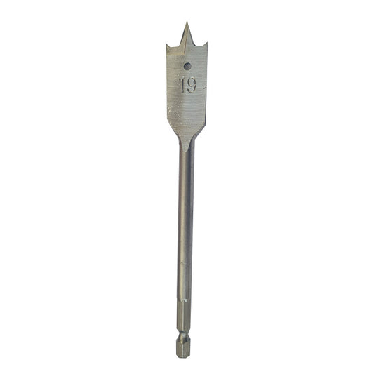 DRILL BIT FLAT WOOD 19MM