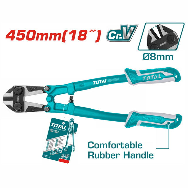 TOTAL 450MM/18" BOLT CUTTER Cr-V MATERIAL