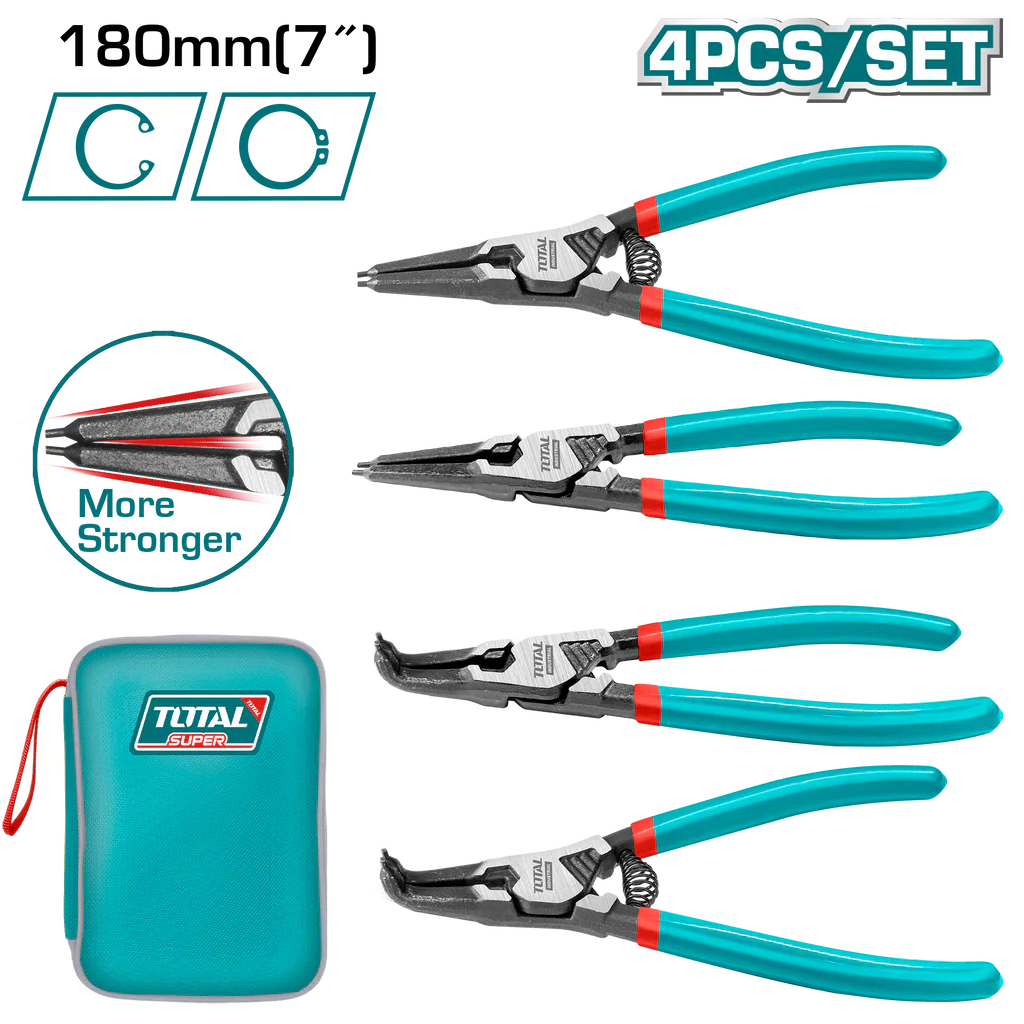 4 Pcs circlip pliers set toal