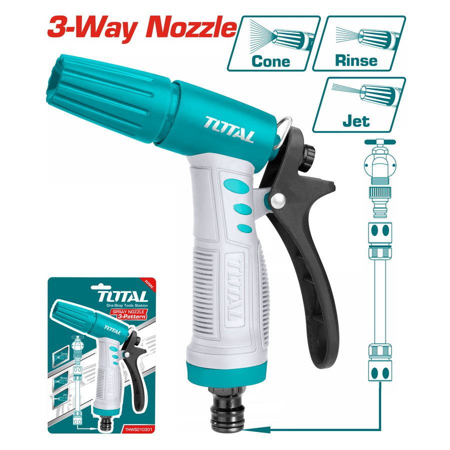 TOTAL SPRAYER NOZZLE 3/4 PLASTIC 3WAY