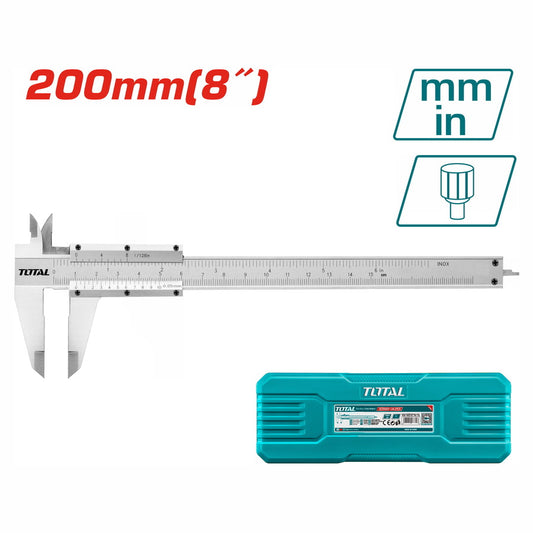 TOTAL 200MM VERNIER 05 METRIC