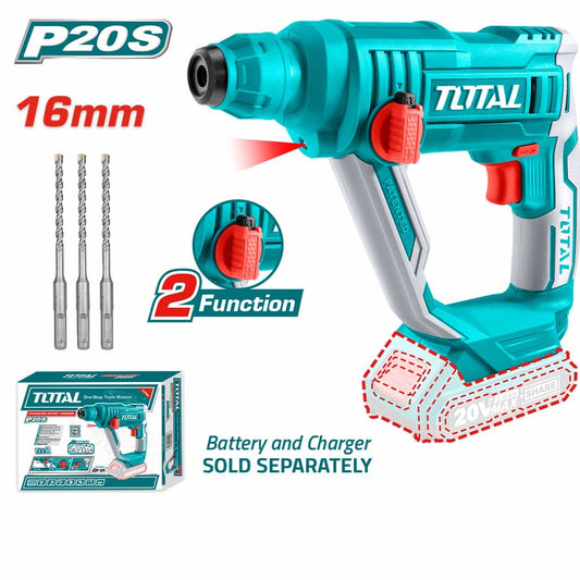 LITHIUM-ION ROTARY HAMMER 16MM TOTAL