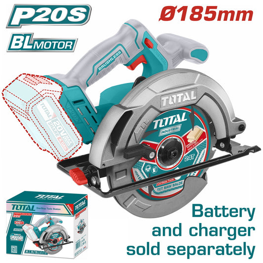 Lithium-Ion circular saw 185mm Total