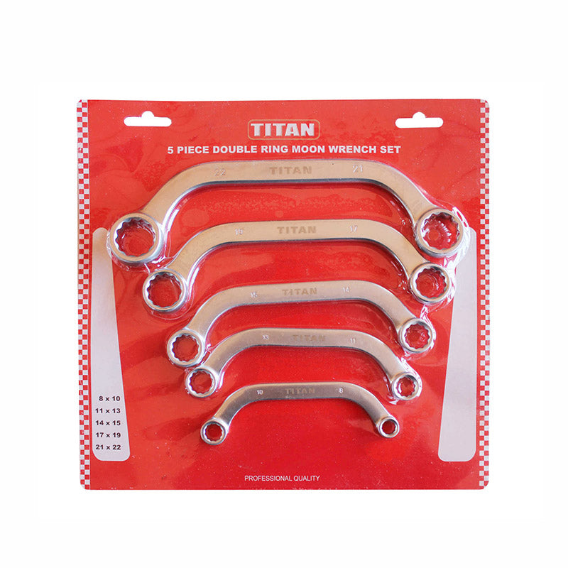 SET WRENCH DOUBLE RING 8PC 6-22MM