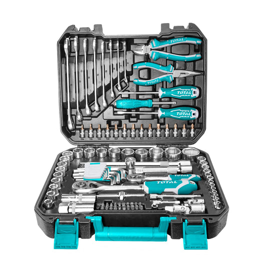 100 PC TOOL SET IN BLOW MOULD TOTAL