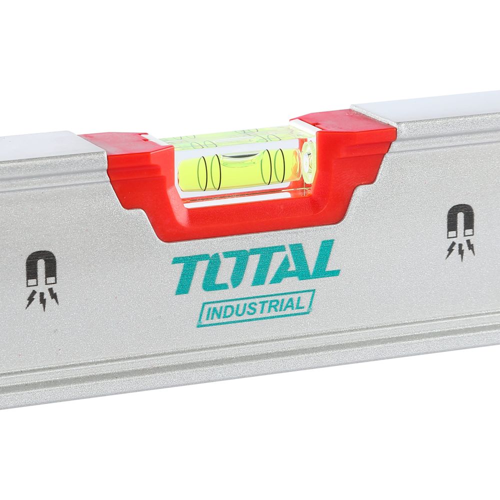 TOTAL 80CM SPIRIT LEVEL WITH 4PC POWER MAGNET