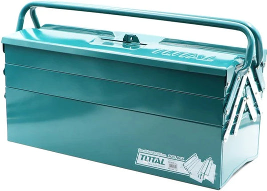 TOTAL 5 TRAY TOOLBOX - EMPTY 500MM/5FT