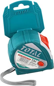 TOTAL 5MX25MM MEASURING TAPE METRIC ONLY