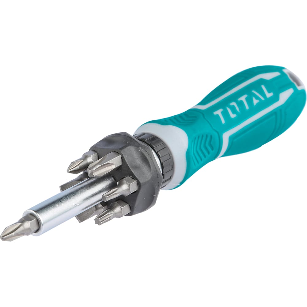 TOTAL 8 PCS RATCHET SCREWDRIVER SET