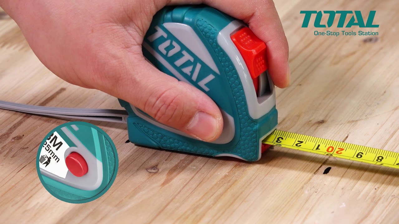 TOTAL 5MX19MM MEASURING TAPE METRIC ONLY