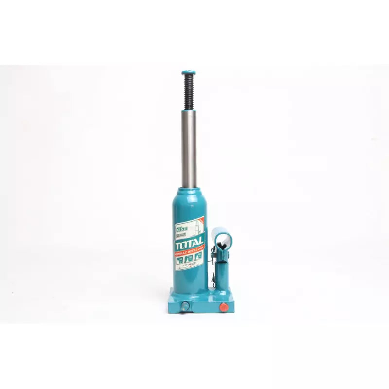 TOTAL 2 TON BOTTLE JACK WITH SAFETY VALVE