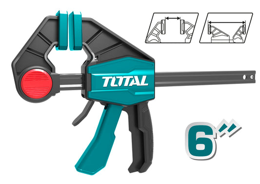 QUICK BAR CLAMP 6" TOTAL