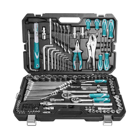 TOTAL 142 PCS TOOL SET