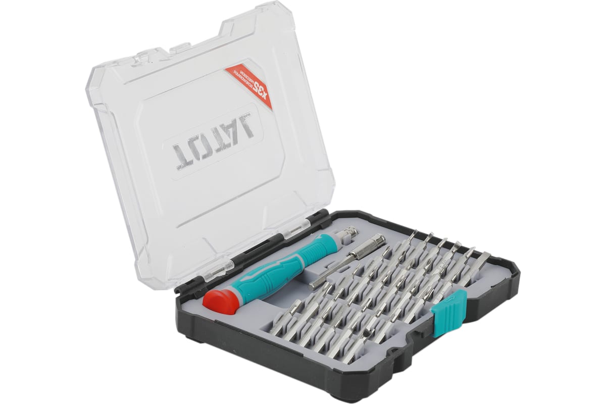 TOTAL 32 PCS PRECISION SCREWDRIVER SET