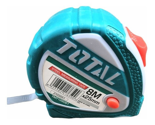 TOTAL 8MX25MM MEASURING TAPE METRIC ONLY