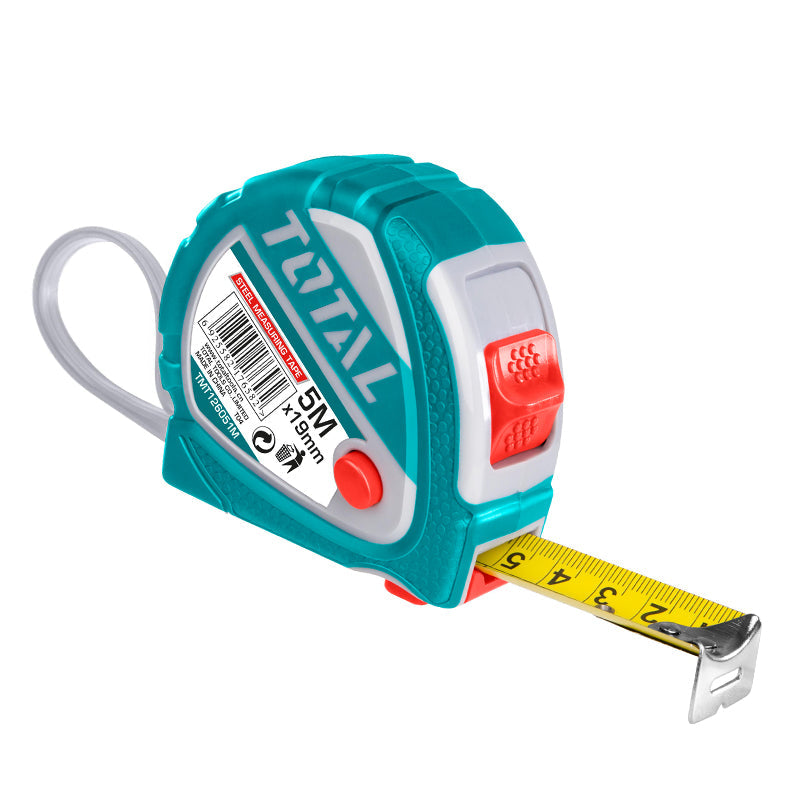 TOTAL 5MX19MM MEASURING TAPE METRIC ONLY