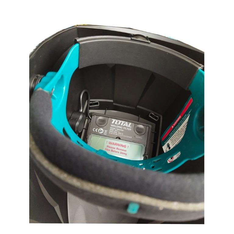 TOTAL AUTO DARKENING WELDING HELMET 92×42MM